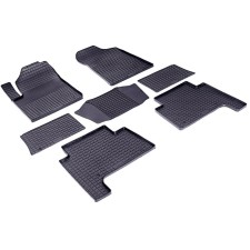 Rubber rugs ’grid’ for Nissan Patrol VI, 2010