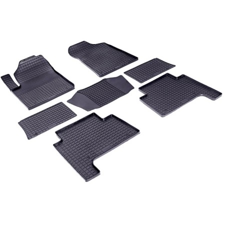 Rubber rugs ’grid’ for Nissan Patrol VI, 2010