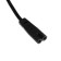 Power cable CABLEXPERTPC-184/2-0.5M, CEE 7/16-C7, 2-PIN, 2.5 A, 0.5 m, black