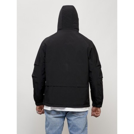 Male spring jacket, size 48, black color-3