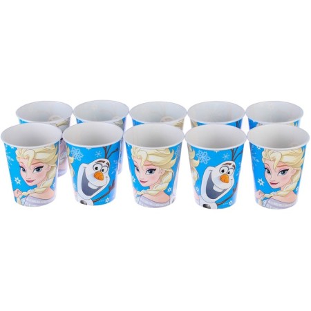 A glass of paper "Happy Birthday!", 250 ml, cold heart-4