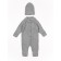 Knitted Knot Killed with Pure Love Tot hat, height 68 cm, color gray color