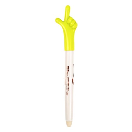 Ballic handle erased ink 0.8mm rod blue case, gesture green