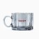 Glass mug "I love", 260 ml