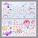 Sticker plastic interior color "air transport" 30x60 cm set 2 sheets