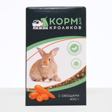 Feed "Pigzon" for rabbits, with vegetables, 400 g-2