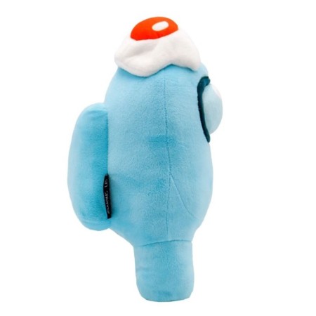 Plush toy Among us, with scrambled eggs, 30 cm, turquoise-2
