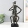 Souvenir Polystone "cellist" for metal 18.8x14x35.8 cm