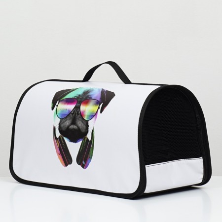 Bag - carrying for animals "DJ", frame, 50 x 25 x 28 cm-2