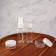 Storage set, in a case, 4 objects, transparent/white color