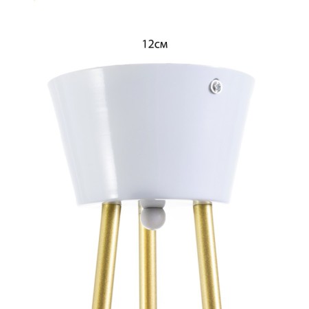 Bastoni chandelier 6he14 40W white-gold 70x70x54 cm Bayerlux-6