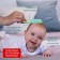 Children's brush with a comb, mint color