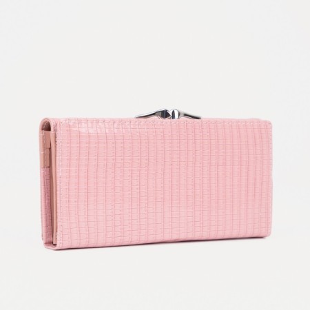 Women's wallet on magnets, powder color-1