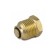 The shut-off valve Aquasfera 5009-01, for the manometer, 1/4 "x1/2", internal/external threads