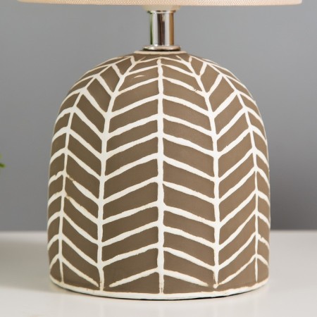 Berenis table lamp 1x40W E14 wire-1.3m beige 14x14x27.5cm-3