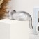 Figure "Vaska kitten" 14x19cm, gray