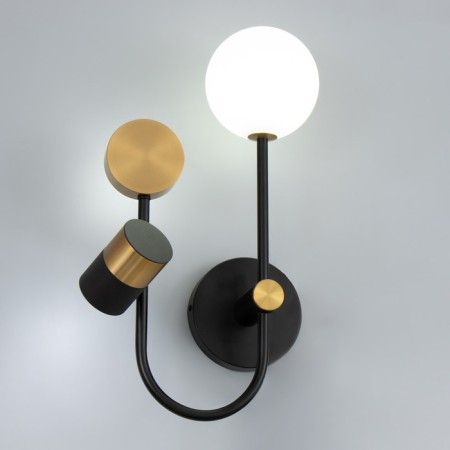 Bra "Antre" LED 46W 3000-6000K black and gold 19x18x40 cm-1