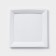Plastic disposable plate, 17.2 × 17.2 cm, square, flat, black, mix