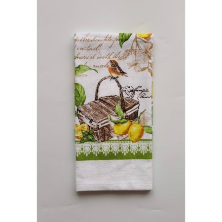 Kitchen set No. 5: Take, mittens, towel - 38x63 cm-1