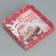 Box for confectionery with PVC lid "Fairytale New Year", 13 x 13 x 3 cm, New Year