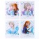 Notebook in a ruler of 18 sheets, 4 types of mix, cover covered paper, cold heart