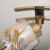 Ceiling chandelier Citilux "Merida" CL142154, 60x60x38 cm, 5x75W, E27, brown color