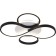 LED LED LED RIVOLI LORI LED 3650K - 4850K 83 W with a remote control