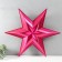 Figure "Star in the Star" Big Red Metallic Star, 69.5x60.3 cm