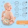 Reusable diaper "Africa"