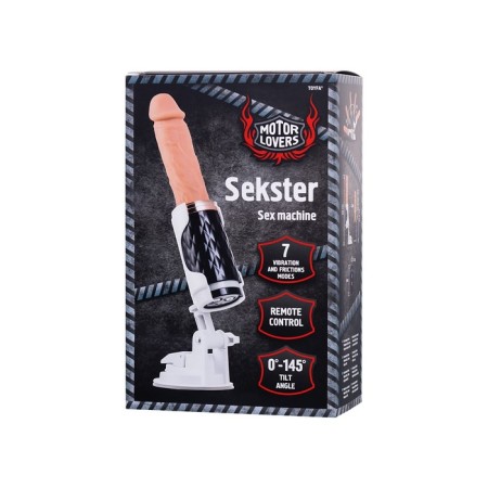 Motorlovers Sekster sex machine, 29 cm, black color-7
