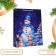 New Year. Gift package "Proud snowman", 33 x 42.5 x 10 cm.