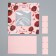 Box for sweets, confectionery packaging, 9 cells, Present, 14.7 x 14.7 x 3.5 cm