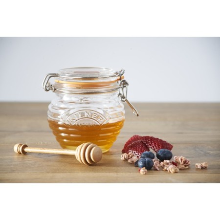 Bank with a spoon for honey Kilner-4