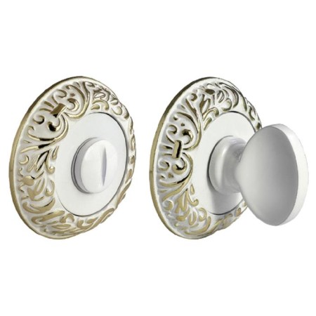 Door wrap mH-wc-CLP w/pg, color white enamel, gold
