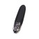 Mystim Sleak Freak vibrator with electrical stimulation, 14.5 cm, silicone, black color