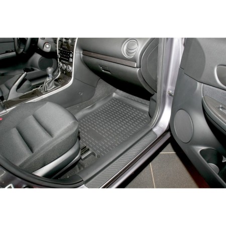 Rugs in the salon Mazda 6 2002-2007, 4 pcs. (polyurethane)-3