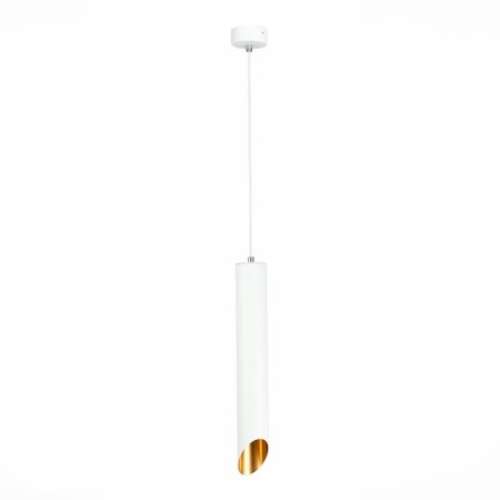 Suspension lamp ST LUCE. ST152.513.01. 1x50 W, GU10, 6x6x40 cm, white color-5