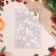 Stickers on the windows "New Year" deer, 25 x 14 cm