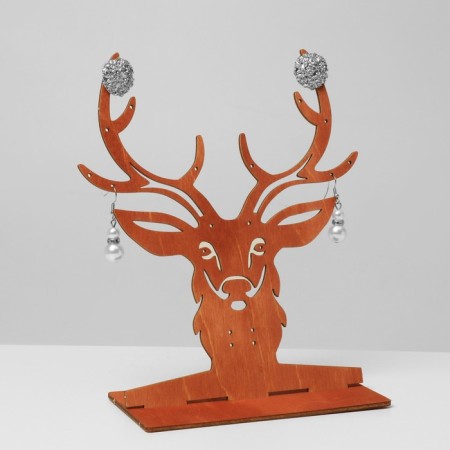 Stage for jewelry "Deer", plywood, color Polyander-2