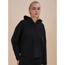 Худи женское, размер XL, цвет чёрный