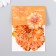 Stickers for creativity "Orange flowers" set 10 pcs 0.2x8.5x13.3 cm
