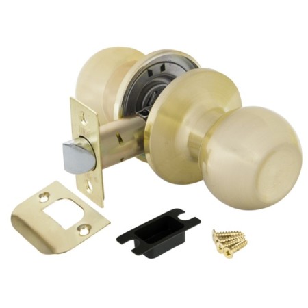 PUNTO 6072 SB-P pebble handle, without a latch, color matte color gold