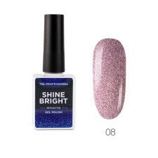 TNL Shine Bright Gel-Lilate, No. 08 Tea Rose, 10 ml