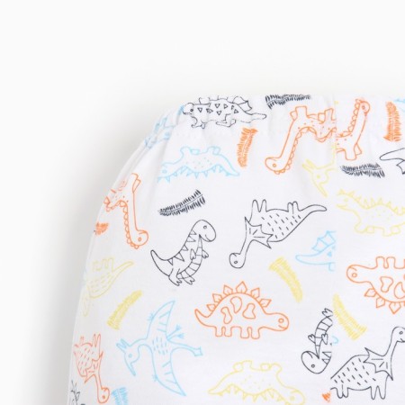 Children's sliders, white/dino color, height 74cm-1