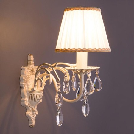 Sconces amelia, 1x40W E14, white color