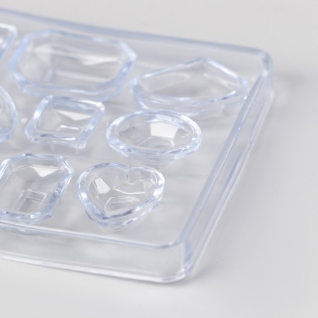Silicone Mold for epoxy resin "Precious stones"-4