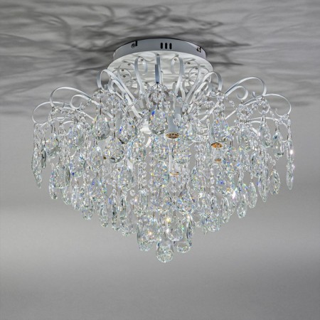 Ceiling lamp 7x60W E27, size 60x60x50 cm-4