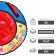 Tubing-vatrushka "Fixiki", TB1-80, case diameter 85 cm