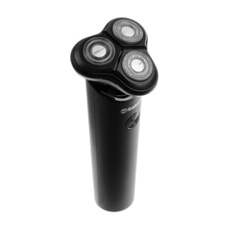 Electric blower Sakura SA-5430BK, 5 watts, rotor, 3 heads, dry shave, battery, black-4