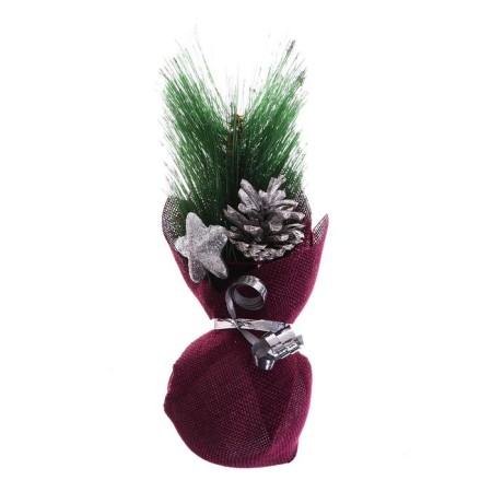New Year's composition "Silver bump and Christmas tree with an asterisk"-1